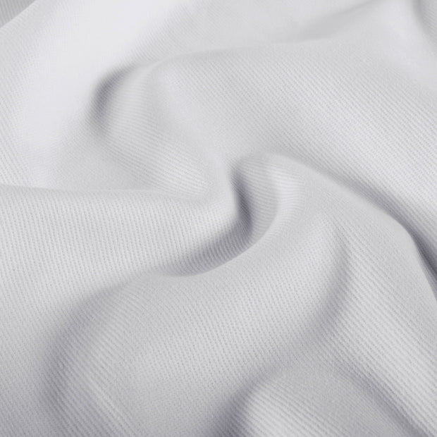 Denim fabric Unicolour White