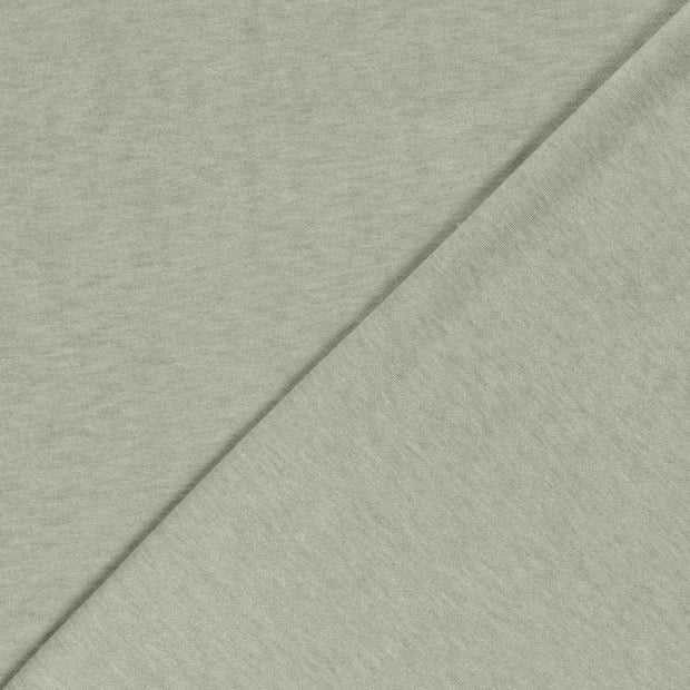 Poly Viscose Jersey fabric Melange brushed 