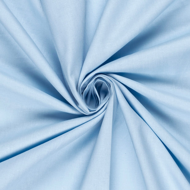 Cretonne Premium fabric Unicolour Baby Blue
