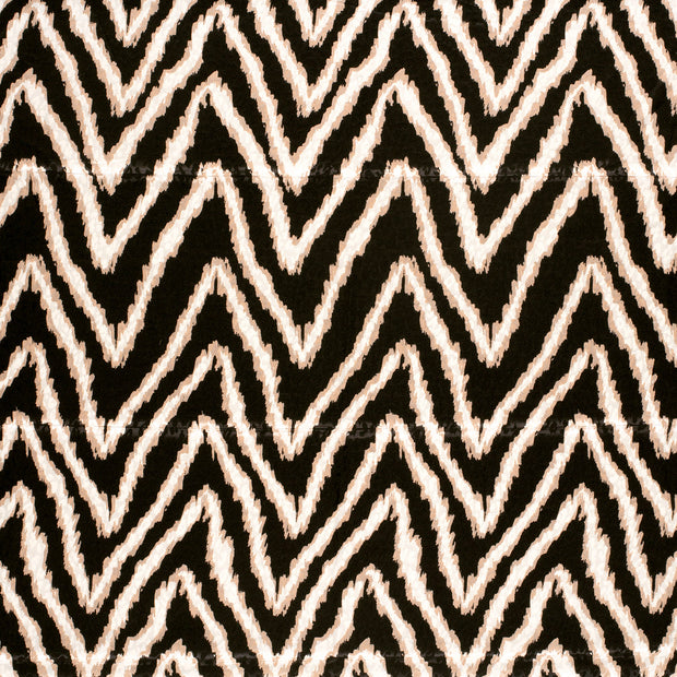 Satin Jacquard fabric Black slightly shiny 