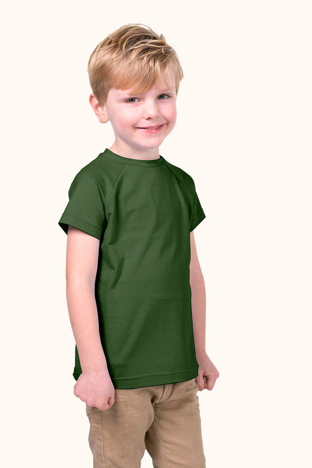 Jersey fabric Unicolour Dark Green