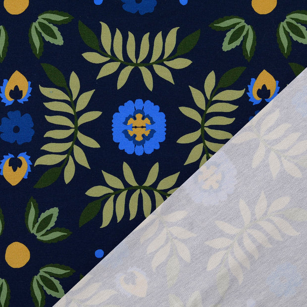 Felpa tela Azul claro estampación digital 