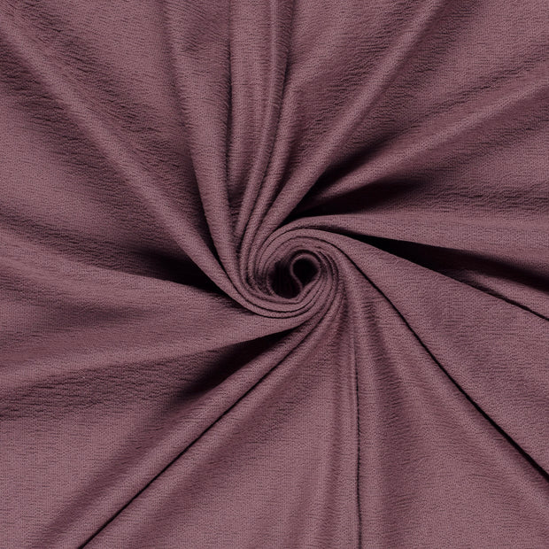 Terry Crepe fabric Mauve 
