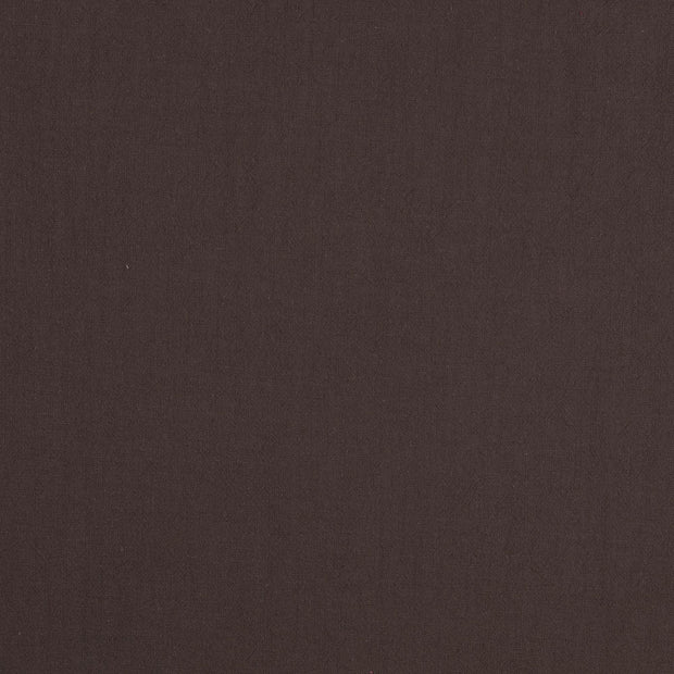 Cotton Poplin fabric Brown