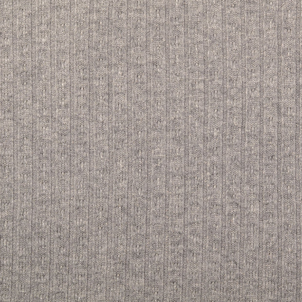 Heavy Knit fabric Unicolour Grey