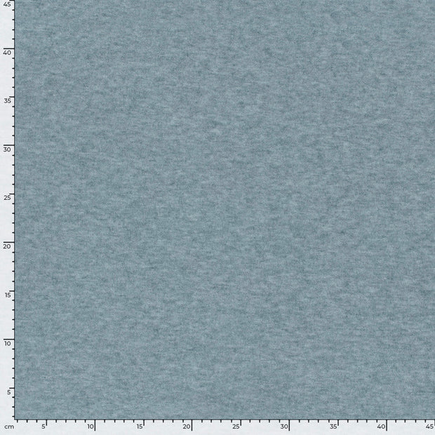 Heavy Knit fabric Melange Indigo