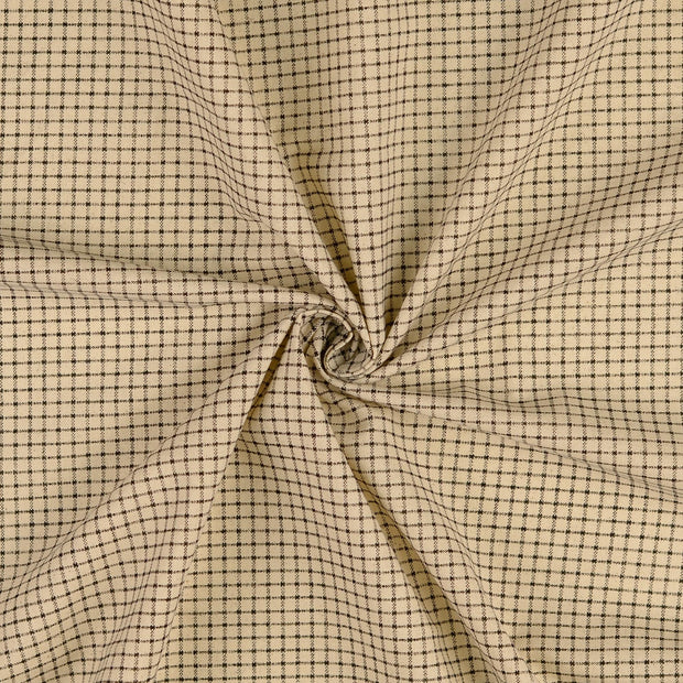 Cretonne fabric Black 
