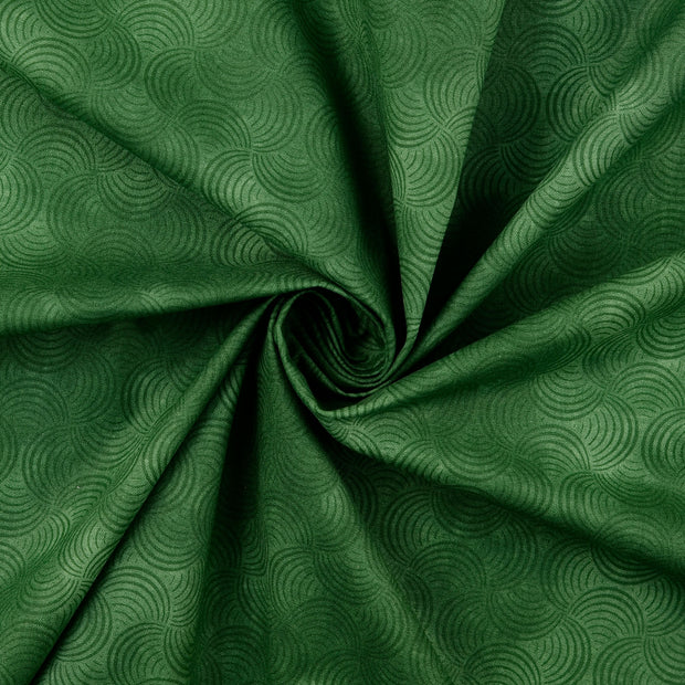Cotton Poplin fabric Forest Green 