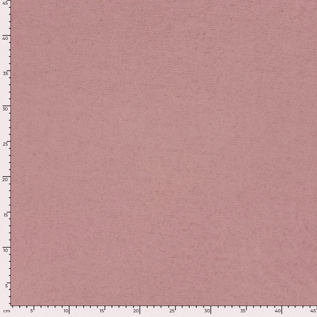 Terry Crepe fabric Unicolour Light Mauve