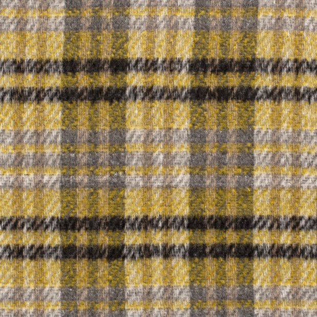 Jacquard fabrik Karo's Lime Grün