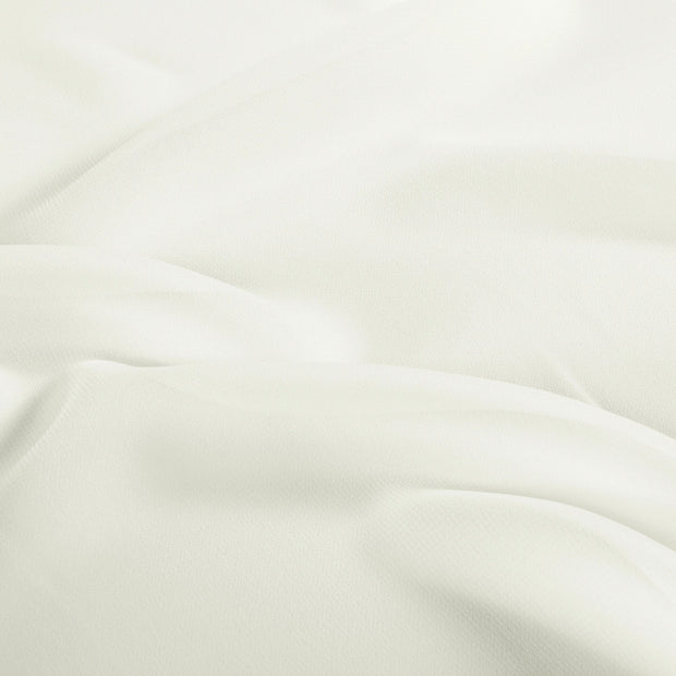 Chiffon fabric Unicolour Ivory
