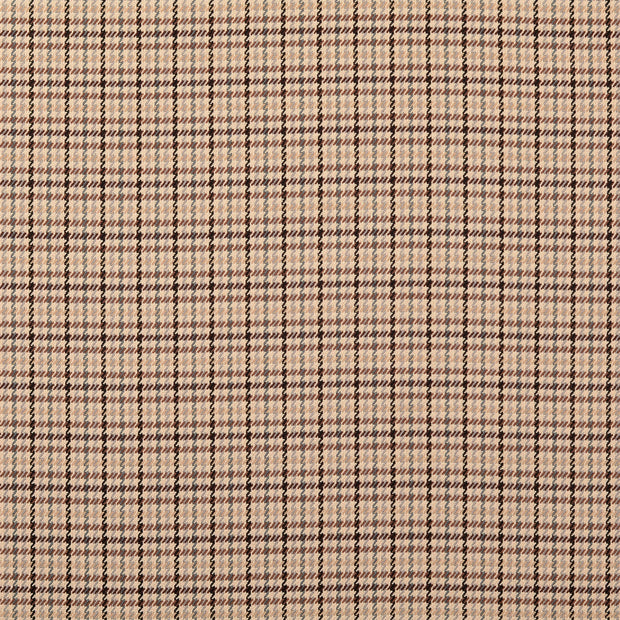 Viscose Poplin fabric Pied de poule Black