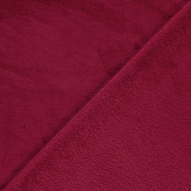 Coral Fleece fabric Unicolour 