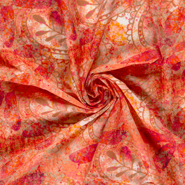 Voile fabrik digital bedruckt 