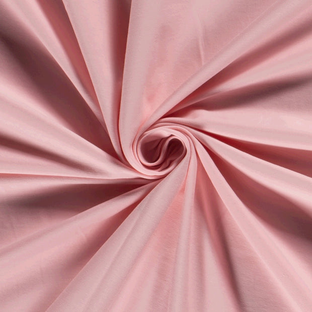 Jersey fabric Unicolour Light Pink