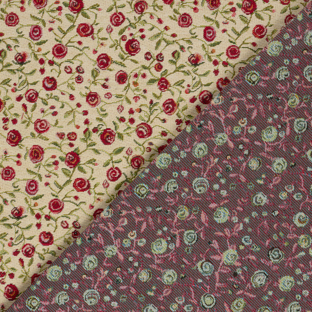 Gobeline fabrik Rosen Jacquard 
