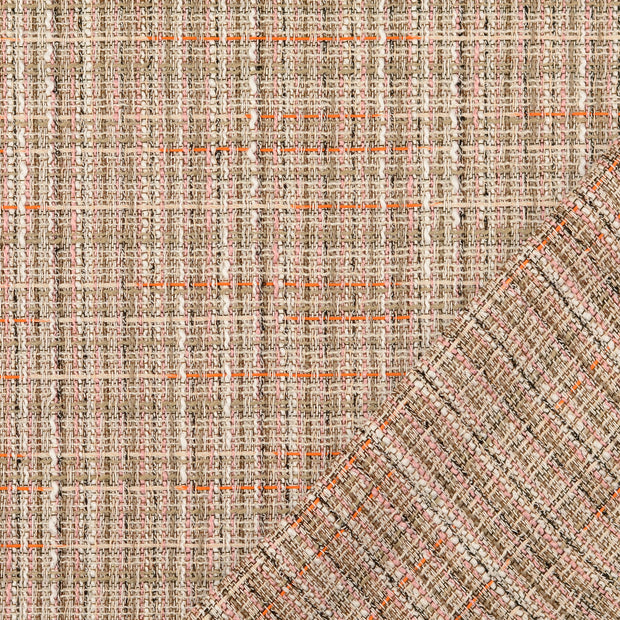 Bouclé fabric Multicolor yarn dyed 