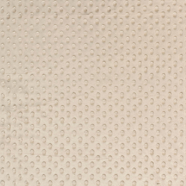 Minky fabric Beige soft 