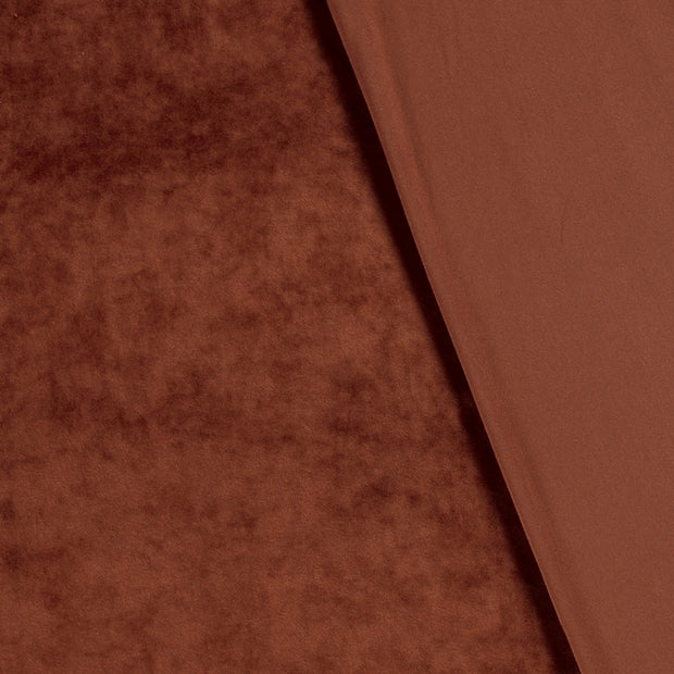 Velvet fabric Unicolour 