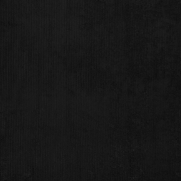 Corduroy 4.5w fabric Black matte 