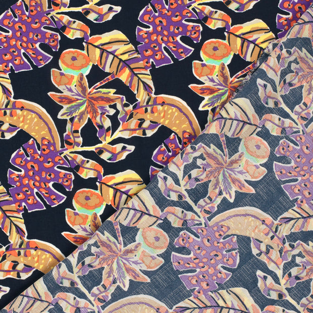 Polyester Bubble fabric Leaves 