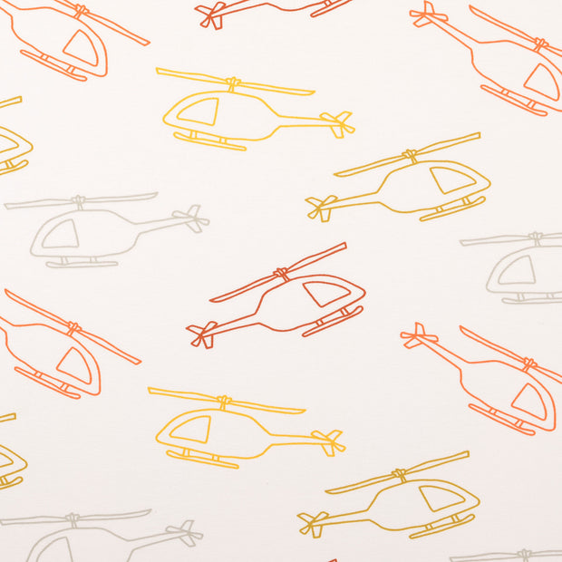 Jersey fabric Vehicles Olive Green