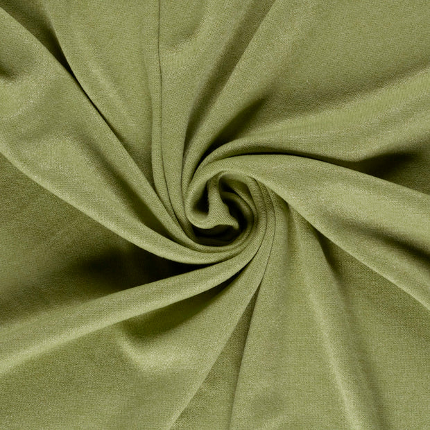 Heavy Knit fabric Olive Green 