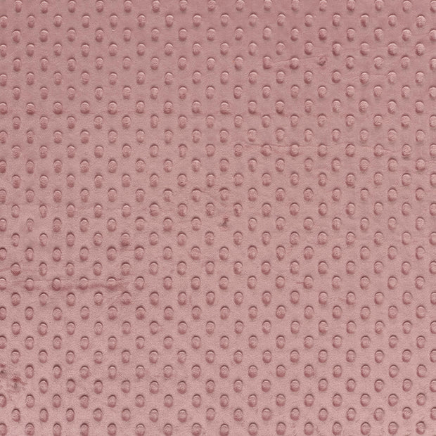 Minky fabric Mauve soft 