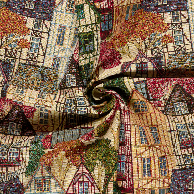 Gobelin fabric Beige jacquard 
