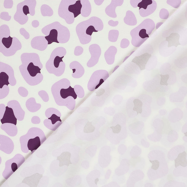Jersey fabric Panther printed 