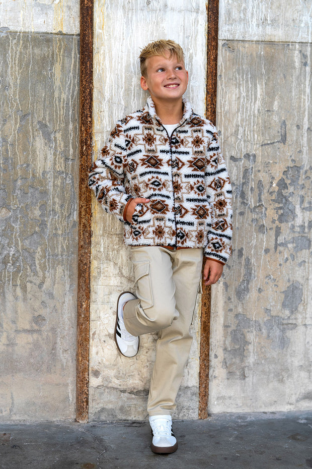 Twill Stretch fabric Unicolour Beige