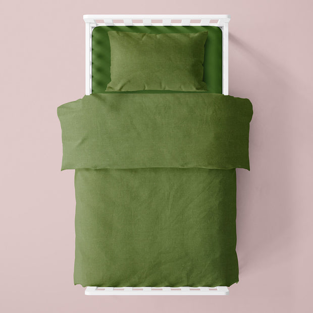 Cretonne fabric Unicolour Green