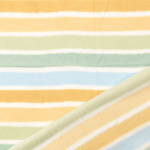 Fleece fabric Multicolor printed 