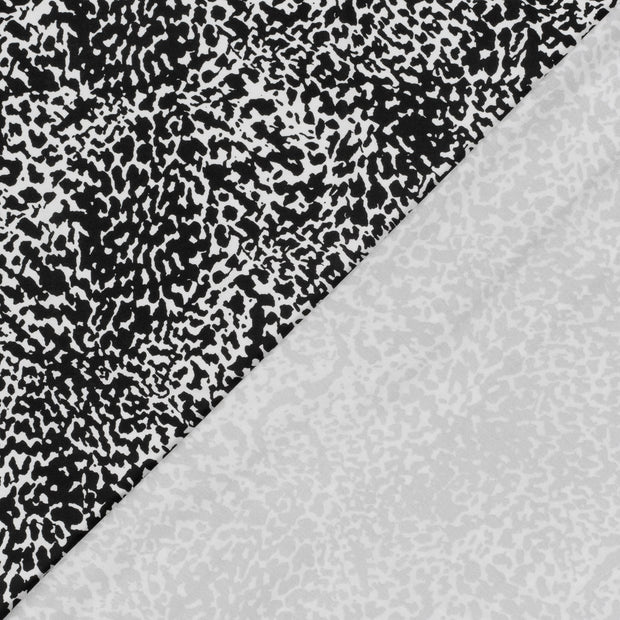 Viscose Vortex Jersey fabric Leopards printed 
