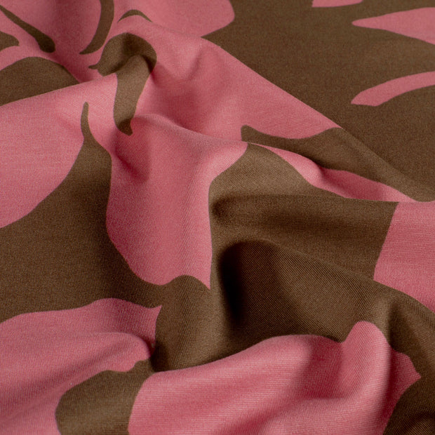 Punta di Roma fabric Abstract Brown