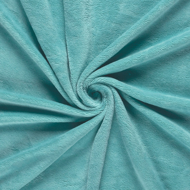 Bamboo Fleece fabric Petrol 