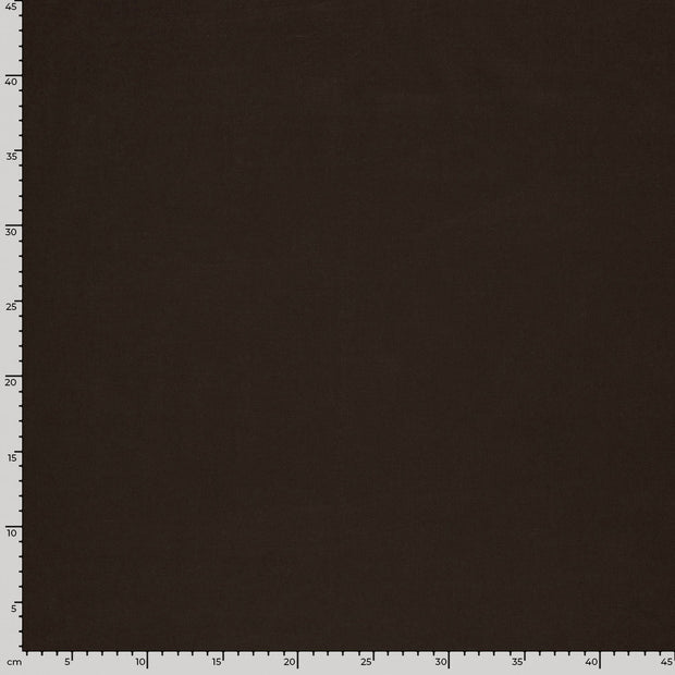 Cretonne Premium fabric Unicolour Dark Brown