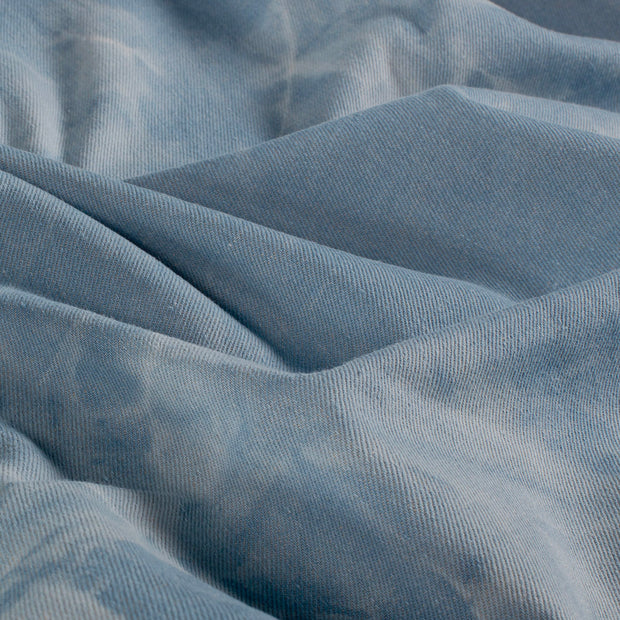 Denim fabric Abstract Light Blue
