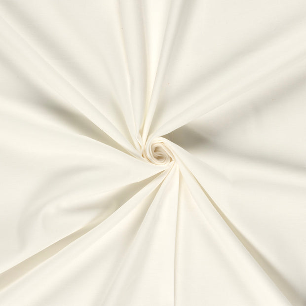 Cotton Satin fabric Off White 