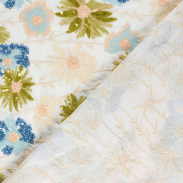  fabric Flowers 