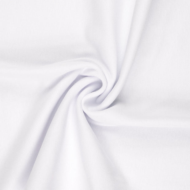 Heavy Knit fabric White 