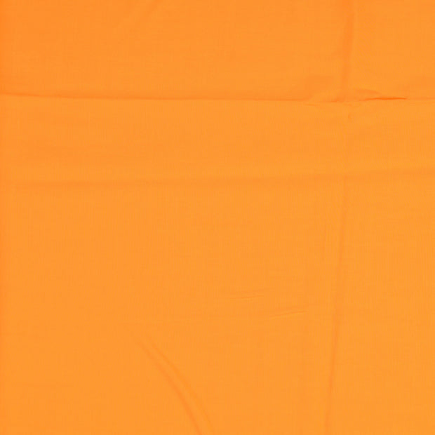 Viscose Poplin fabric Unicolour Orange