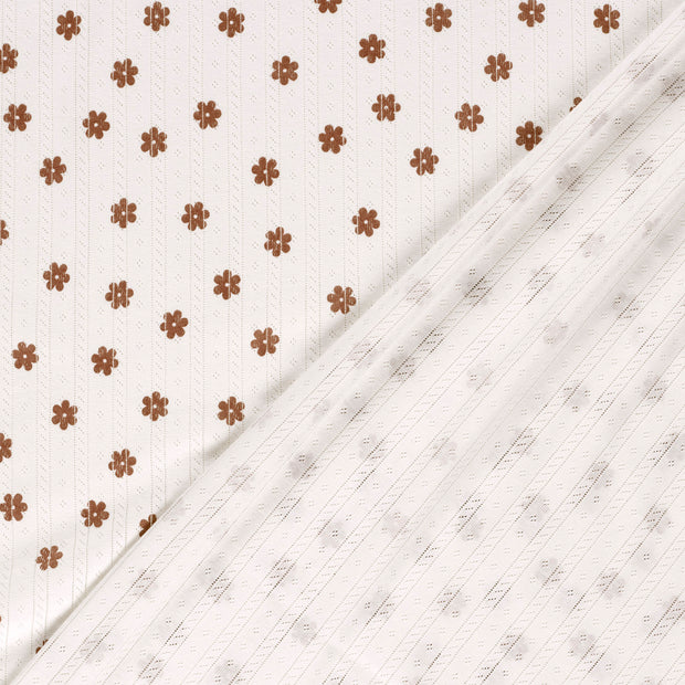 Pinpoint fabric Flowers 
