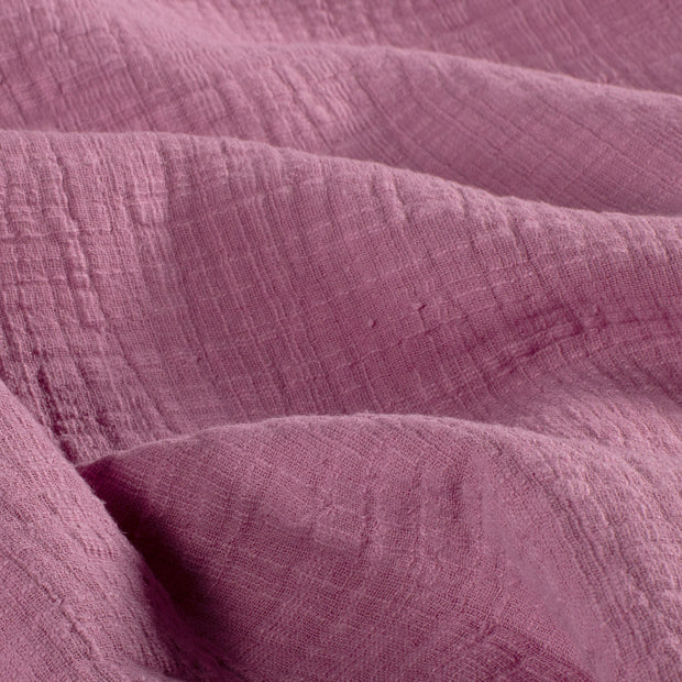 Muslin fabric Unicolour Old Pink