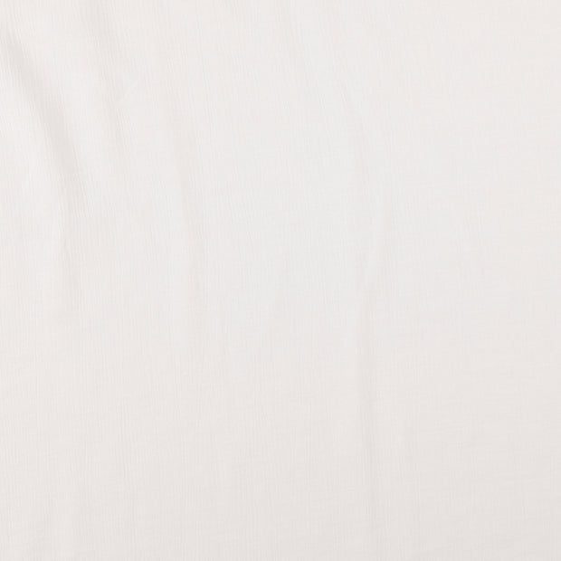 Viscose Poplin fabric Unicolour White