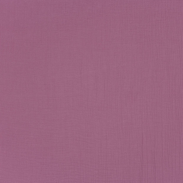 Muslin fabric Old Pink matte 