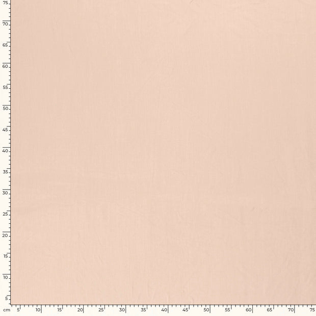 Bamboo Poplin fabric Unicolour Old Pink