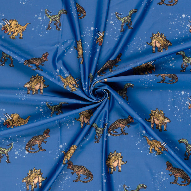 Swimwear Jersey UPF50 Recycled fabric Indigo digital printed 
