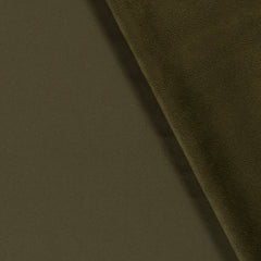 Softshell backed Unicolour Khaki Green