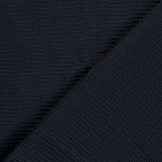 Waffle piqué fabric Unicolour 